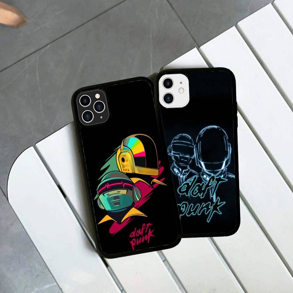 D-Daft Punk Группа Франция PC+TPU Ударопрочный Защитный Чехол для Телефона Для IPhone17 14 15 16 Pro Max 13 12 11 17 Air