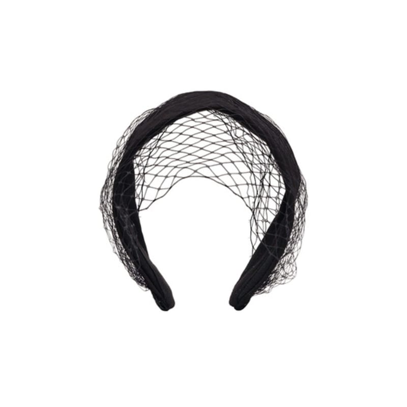 Коричневая шляпка [ободок] Милый фасинатор