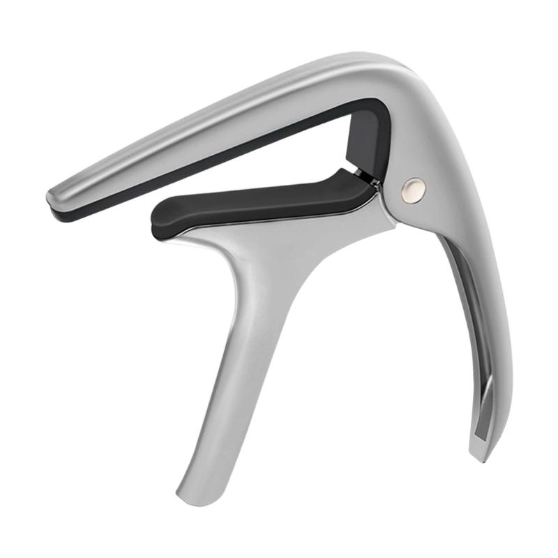 Metal Guitar Capo Easy to Carry Recording Studio Spring Clamp Capo Perfect for Beginners and Professional Player