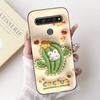 Для LG K41s K51s K52 Q52 K61 Q61 K62 K22 2020 Чехол для телефона Задняя крышка Мягкий матовый силикон Тонкий Fundas Милый Панда Кролик Цветок