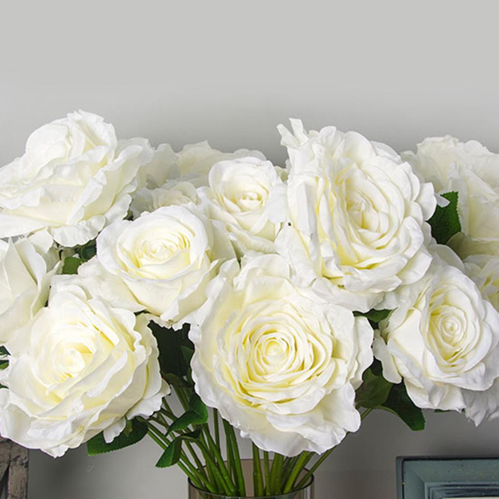 1шт. Искусственный цветок розы для дома, свадьбы, гортензии, декора, свадебного букета