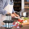 3 Gear Electric Meat Grinders Stainless Steel Kitchen Chopper 6.5L Large Capacity Vegetable Food Processor