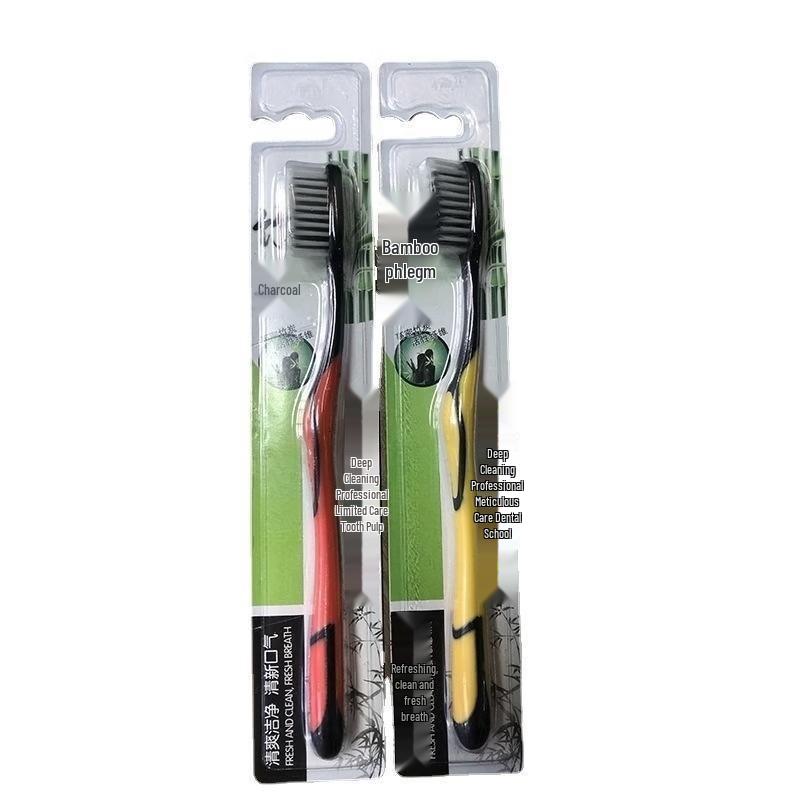 NuFeng Small Head Bamboo Charcoal Soft Bristle Toothbrush