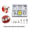 12 Pcs/ 30 Pcs Dental Twin Anterior Matrices Matrix Systems Large Small Proximal Anterior Strips Dental Restoration Materials