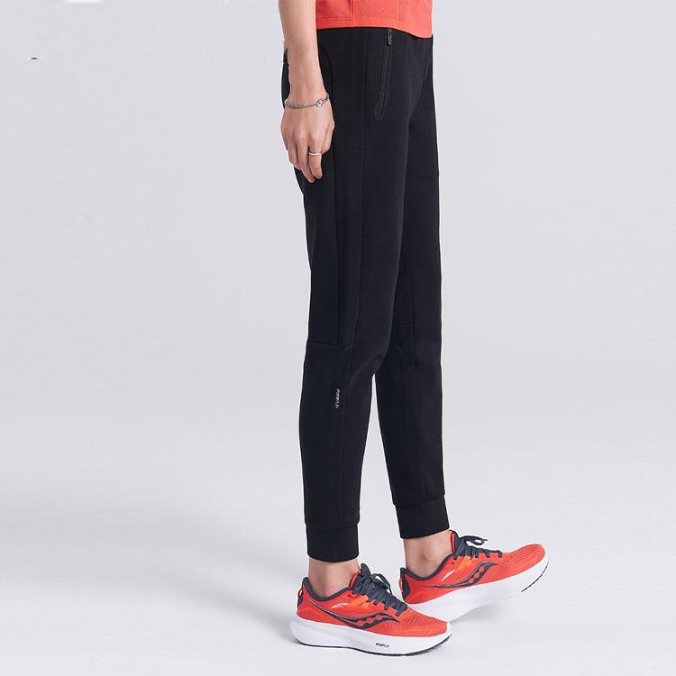 SAUCONY Логотип Принт Удобные Дышащие Повседневные Длинные Брюки Женские низы Черный SC1229022-1