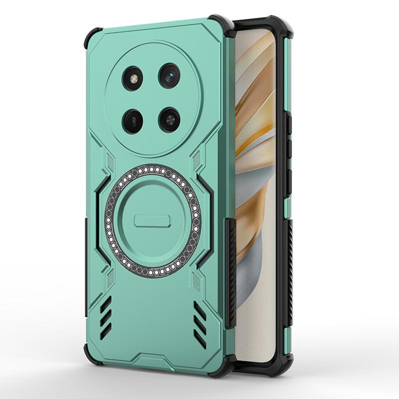 Броня Защита Теплоотвод Чехол для телефона Для Huawei Honor 200 400 Pro X9C Magic 7 Lite Чехол Магнитный Ударопрочный Чехол