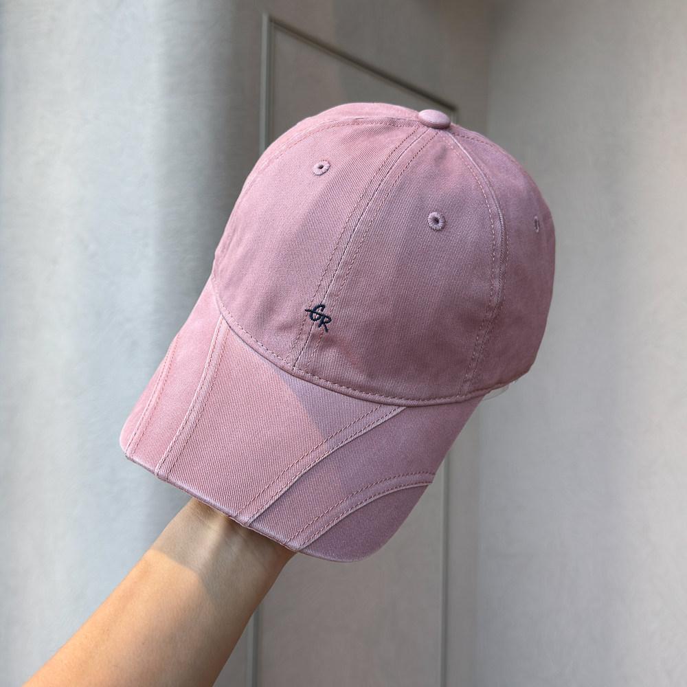 Fashion Hat Korean version of simple letter GR embroidered baseball cap for men and women high quality pure cotton big head circumference travel sun