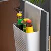 No-Drilling Cabinet Door Storage Shelf Wall Mounted Side Hanging Basket  Bathroom