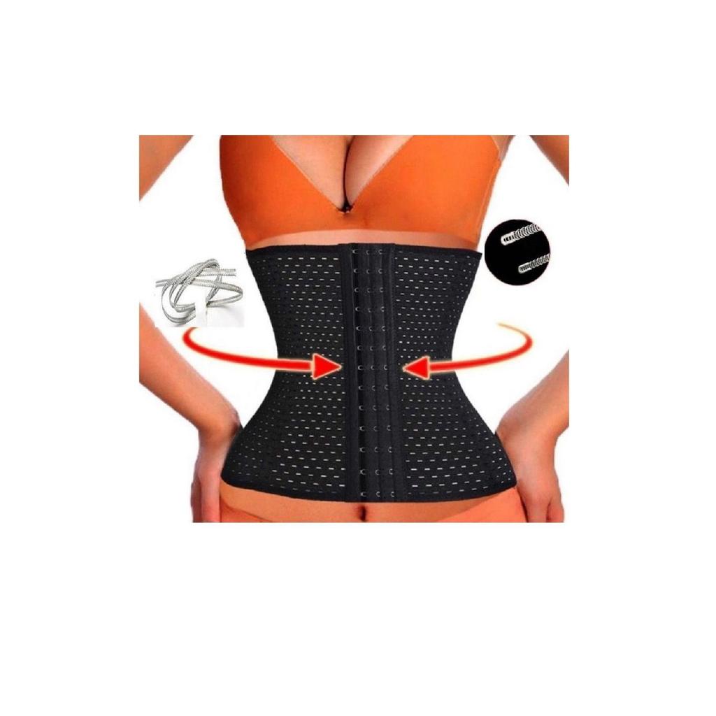 Послеродовой корсет для беременных с 3-мя стальными скобами, 4 полосками на косточках, с воздушным потоком