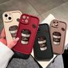 Soft Silicone Square Ladder Printing Pattern Phone Casing Full Cover Camera Shockproof Protection Rubber Case for Samsung
