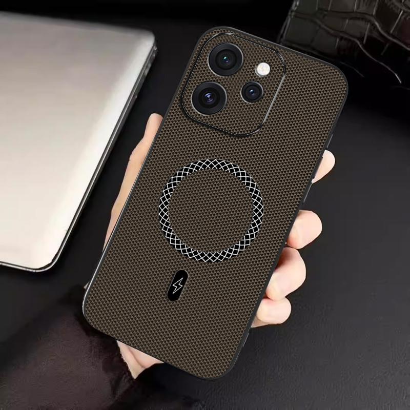Biruiqu OPPO Reno 15 Pro Новый Ультратонкий Магнитный Кожаный Ударопоглощающий Защитный Чехол для Телефона