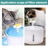 12PCS Pet Dog Cat Water Fountain Filters Flower Replacement Filter Drinking