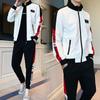 Men's Autumn Casual Workwear Jacket Sports Trousers Two-piece Suit