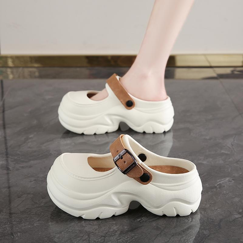 EVA Casual Slippers Women Flats Designer Platform Shoes Girls Fashion Beach Summer Sandals Ladies Thick Bottom Footwear Indoor