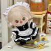 2025 New 20cm Plush Dolls Clothes Skirt with Headband Fashion 20cm Plush Doll Clothes Accessories