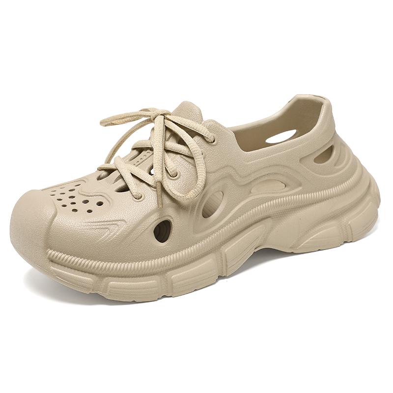 Мужская модная повседневная обувь, летние сандалии, мужская и женская спортивная обувь с перекрестными шнурками, нескользящие тапочки, мужские сандалии для улицы