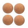 4Pcs Cork Ball for Table Soccer Foosball Replacement Cork Foosball Set Wood Cork Ball 36mm Foosball Ball Table Football
