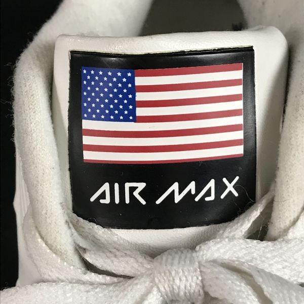 Nike Кроссовки AIR MAX с низким верхом с флагом США 25 белые(ИСПОЛЬЗОВАЛ)