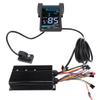 Electric Scooter Controller Kit Aluminum Alloy 72V 80A Sine Wave Controller M5 Color LCD Display for