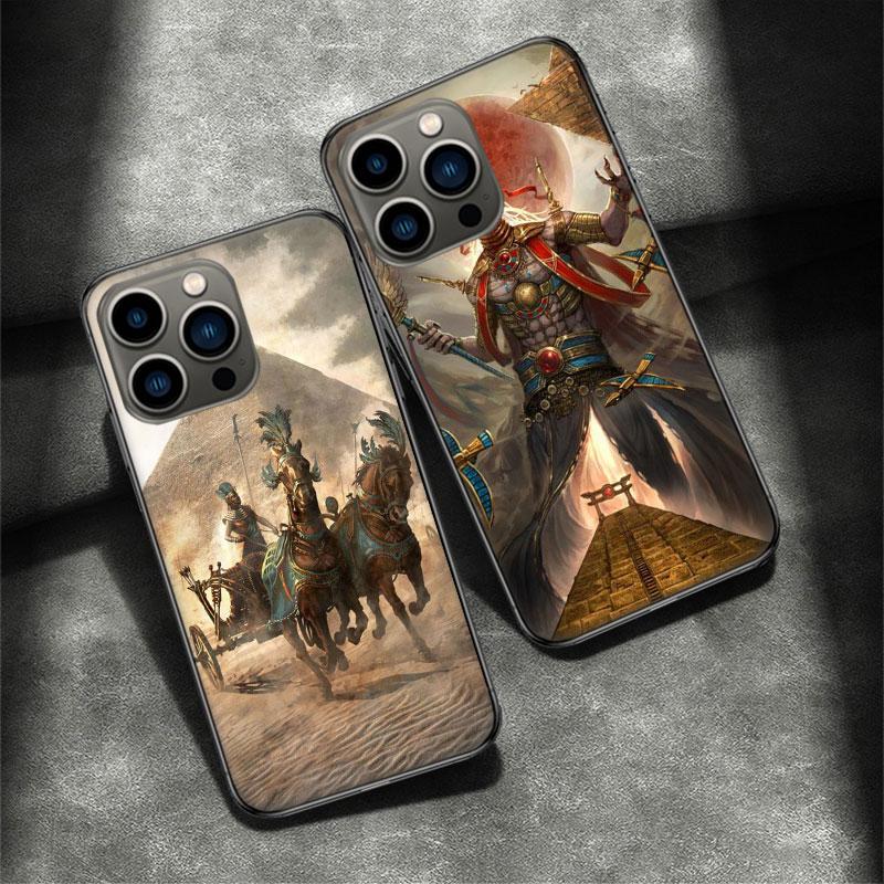 Чехол для телефона Egypt Pharaoh для Apple iPhone 15 13 12 11 14 Pro Max Mini Cover SE 2020 X XS XR 8 7 6 6S Plus 5 5S Shell Coque для A