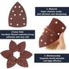 Orbital Sander 105 x 152mm Sandpaper Pads Abrasive Paper Detail Palm Sander Mouse Sanding Sheets
