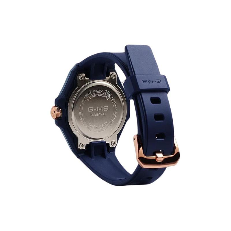 Casio BABY-G Серия G-MS Модные Деловые Элегантные Повседневные Универсальные Спортивные Кварцевый Механизм Ремешок из Смолы Японские и Корейские Часы MSG-S500G-2A2PR