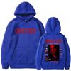Horror Movie Obsession Nikki Merch Hoodies Unisex Clothing Fashion Gothic Long Sleeves Oversized Hooded Sweatshirt Streetwear