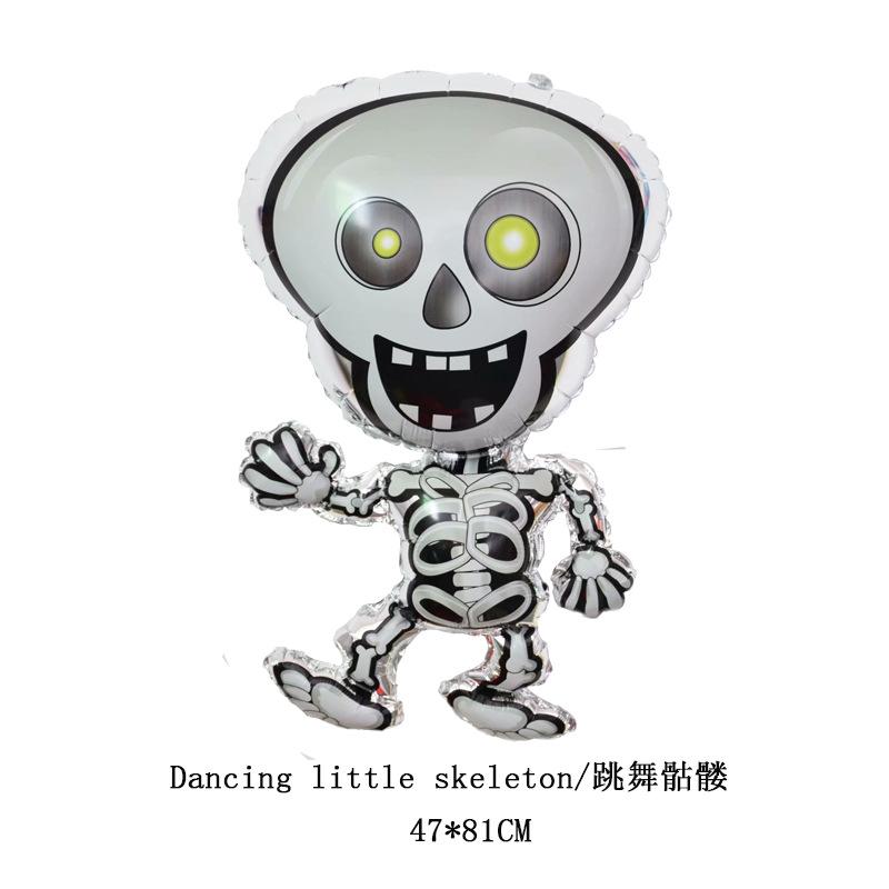 Хэллоуин Тыква Привидение Воздушные шары Украшение на Хэллоуин Фольгированный шар Паук Летучая мышь Воздушные шары Принадлежности для вечеринки на Хэллоуин Надувная детская игрушка