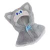 10CM Doll Plush Cloak Hairy Doll Clothes Gift Cartoon Animal Shawl