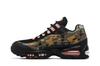 Мужские кроссовки Nike Air Max 95 Safety Orange Camo Черный/Безопасный оранжевый/Металлический серебристый/Золотисто-бежевый/Хаки
