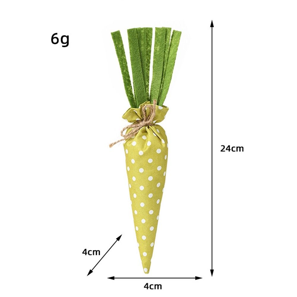 Пасхальная кукла-морковка, подвесная тканевая игрушка для вечеринки, украшение для пасхального декора