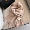 Autumn and Winter Warm New Cashmere Scarf Couple Tassel Shawl Fashion Casual Scarf Premium