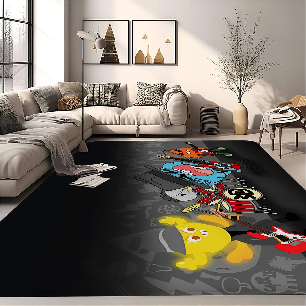 The-Amazing World G-Gumball Floor Mat Nordic Style Home Doormat Bathroom-Toilet Mats Bedroom Hotel Decor Mat