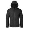 Men's Cotton Coat Autumn and Winter New Warm Jacket Casual Versatile Simple Solid Color Removable Hood Men's Jacket