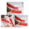 1 Pair Waterproof Heavy Duty Rubber Gloves Thick Protective Gauntlets Car Washing Gloves  Washing