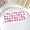 Bling Decorative Sticker Love Heart Rhinestone 3D Crystal  Sticker DIY Children Toys