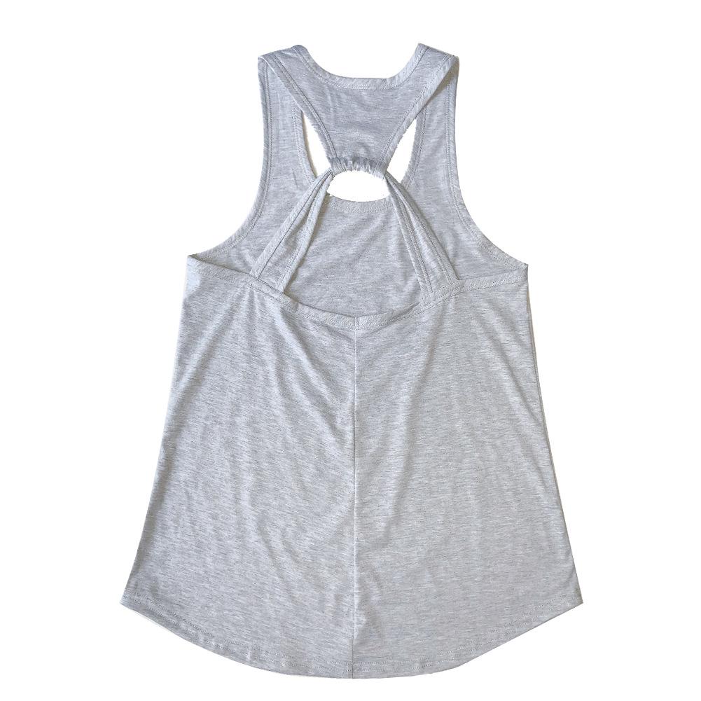 Yoga Vest For Women Sleeveless Sport Yoga Shirt Workout Fitness T Shirt Quick Dry Running Vest