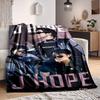 1 шт. Фланелевое одеяло J Hope [Уютное покрывало] Для дивана, кровати, путешествий, кемпинга, гостиной, офиса, дивана, кресла и кровати