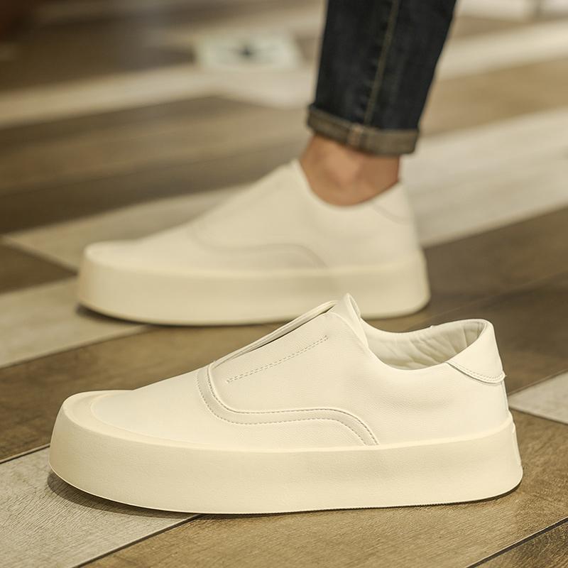 Модные классические белые кроссовки для мужчин, удобные кожаные кроссовки, обувь для скейтбординга, мужские кроссовки, балетки, мужские мокасины