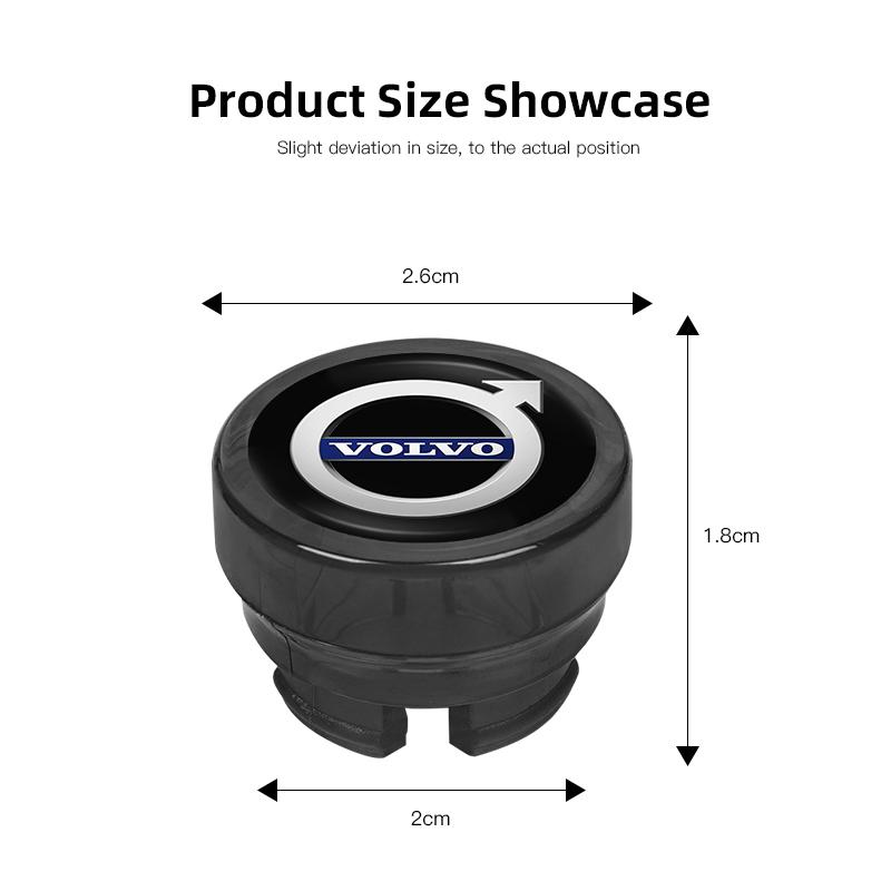 Car Cigarette Lighter Dust Cover Dustproof Cap Plug For Volvo ES90 EC40 EX40 EM90 XC90 V90 V60 XC60 V40 S80 S60 S90 C40 XC40 V70