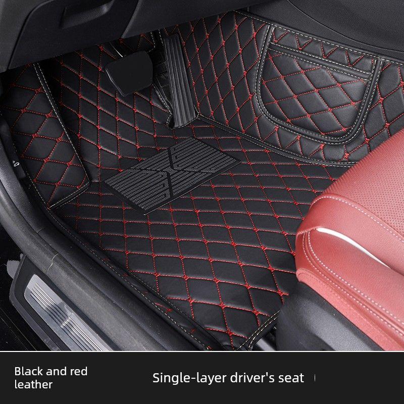 Byd S6 S7 Car Floor Mats, Full-Circle Silk Loop Mats for the Driver's Seat, and Dedicated Foot Mats for the Passenger Seat