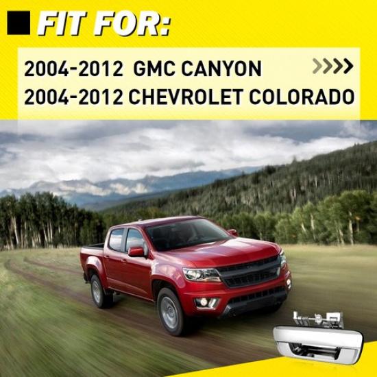 Tailgate Handle Latch Chrome 25801998 For 04-12 Chevy Colorado GMC Canyon