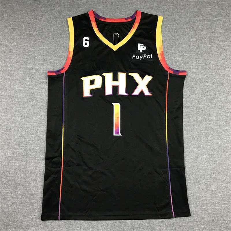 Phoenix Suns 1 Booker 35 Durant City Edition Embroidered Basketball Jersey Men Women