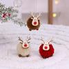 1pcs Christmas Decor Christmas Ornament Felt Deer Pendant Holiday Party Hanging Decoration Home Crafts And Children's Gifts