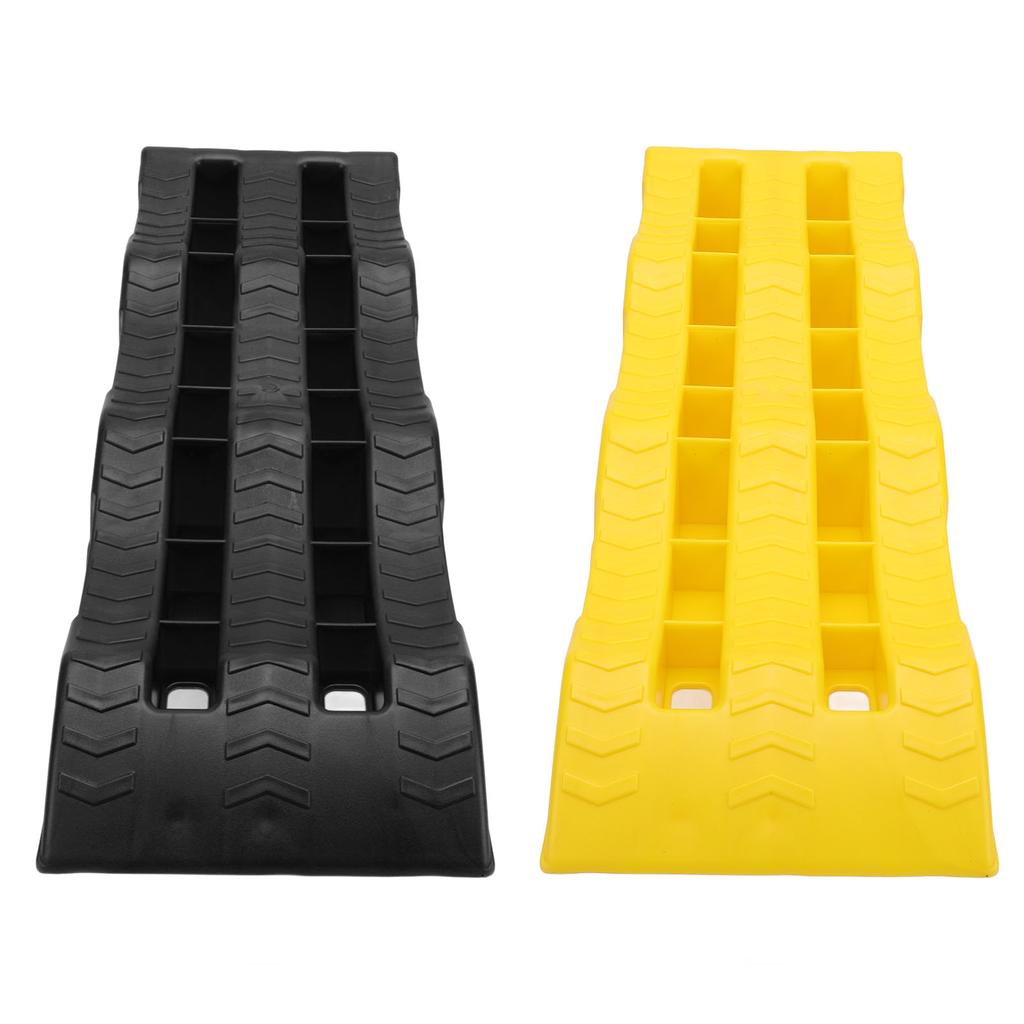 2PCS Automotive Leveling Ramp 7716LBS Capacity 3 Different Height Long Lasting Use for Travel Traile