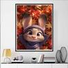 Disney 5D DIY Diamond Painting Zootopia Autumn Healing Illustration Cartoon Full Diamond Mosaic Art Wall Decoration Set