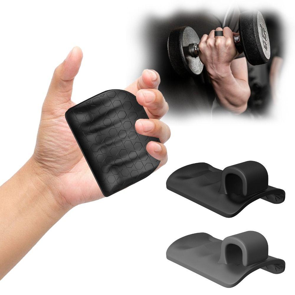 Grips Protector Lifting Grips Non-SlipHand Finger Trainer  Gym Workout Gloves