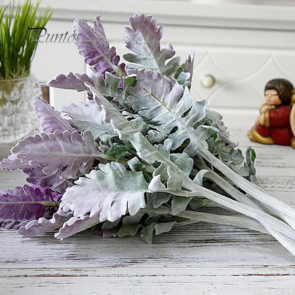 1шт искусственный Senecio Cineraria поддельные растения фото реквизит DIY домашний офис декор