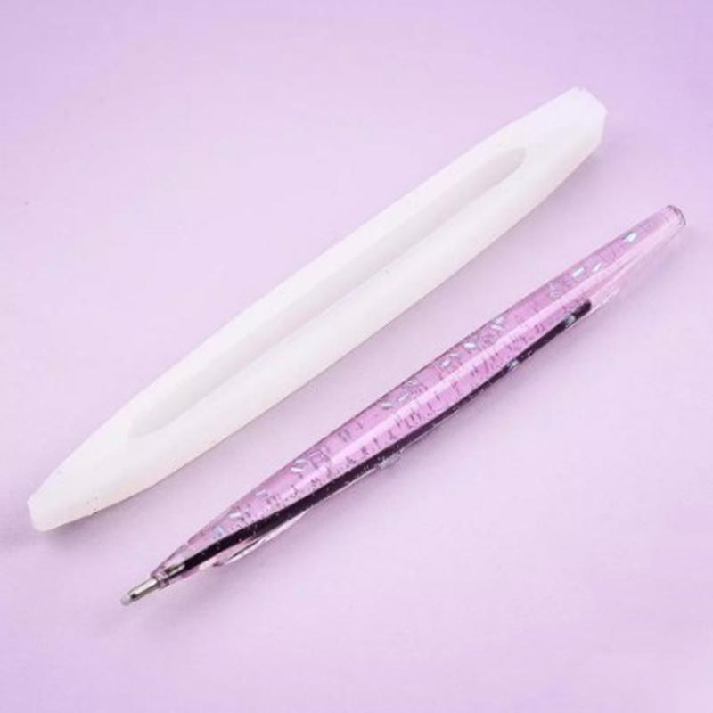 1Pc Pen Holder Resin Mold Silicone Molds Uv Epoxy Jewelry Making Tool