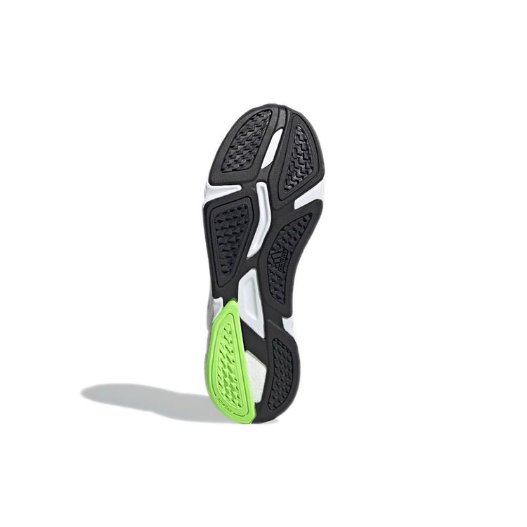adidas X9000L2 Черные матовые серебристые мужские кроссовки Core-Black Signal-Green S23647
